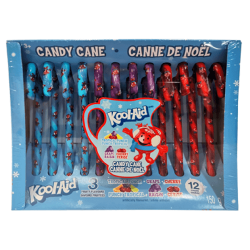 Kool-Aid 6" Candy Canes  Kool-Aid 6" Candy Canes