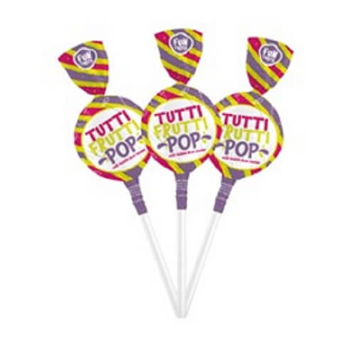 Funtasty Sour Tutti Frutti Lollipops  Funtasty Sour Tutti Frutti Lollipops