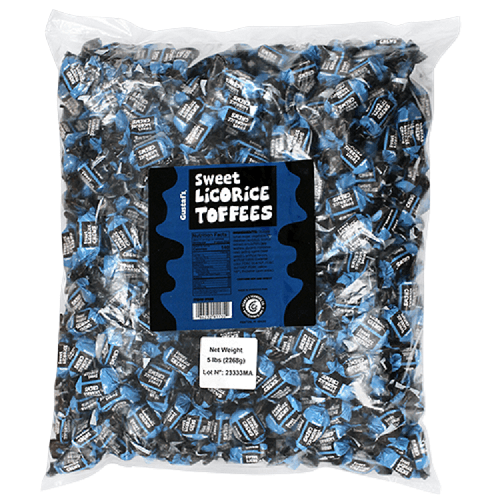 Gustaf's Sweet Licorice Toffees 5lb bag Gustaf's Sweet Licorice Toffees 5lb bag