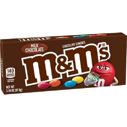 M&M Plain Theater Box 3.1oz M&M Plain Theater Box 3.1oz