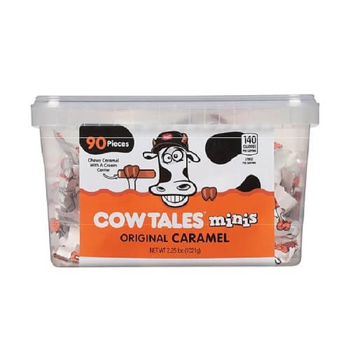 Goetze Mini Cow Tales - 90 Count Goetze Mini Cow Tales - 90 Count