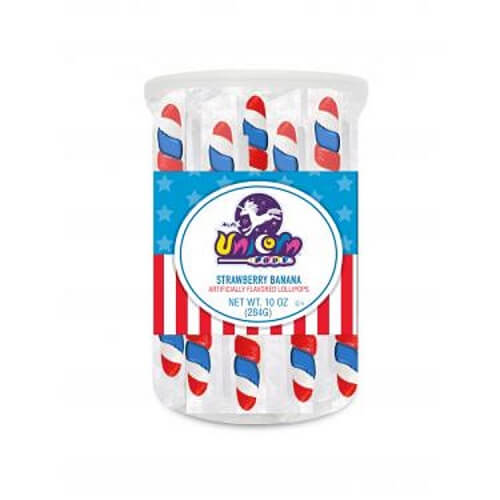 Red, White, & Blue Mini Unicorn Pops Red, White, & Blue Mini Unicorn Pops