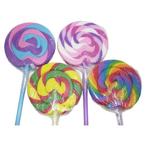 2 3/4" Middle Size Lollipops ~ 24 Count  2 3/4" Middle Size Lollipops ~ 24 Count