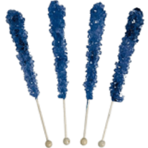 Navy Blue Rock Candy Sticks  Navy Blue Rock Candy Sticks