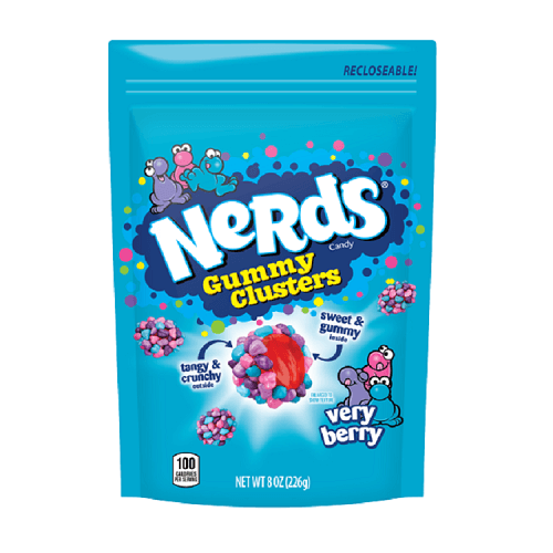 Nerds Very Berry Gummy Cluster Nerds Very Berry Gummy Cluster