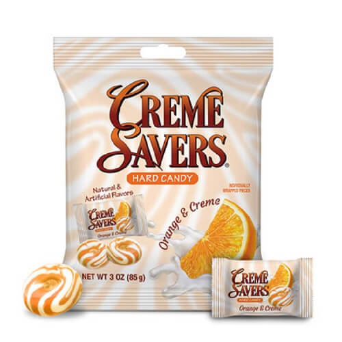 Creme Savers Orange & Creme  Creme Savers Orange & Creme