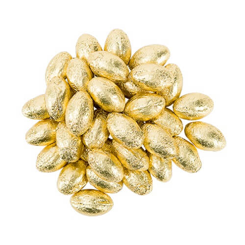 Gold Foil Chocolate Eggs  Gold Foil Chocolate Eggs