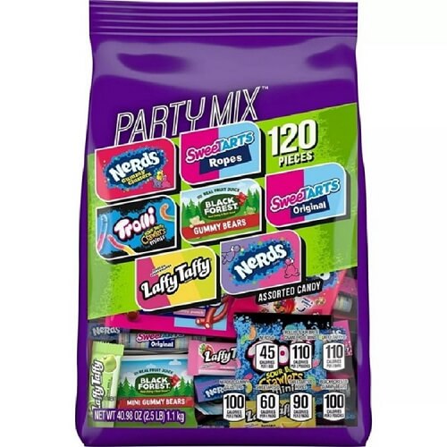 Sweetarts Party Mix 120 Count Sweetarts Party Mix 120 Count