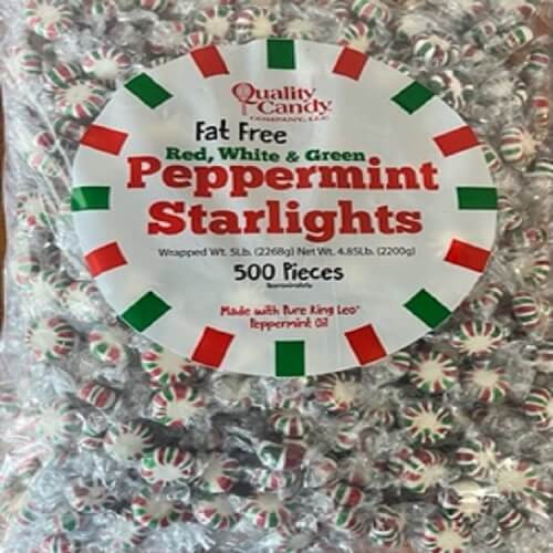 Quality Red White and Green Starlight Mints Quality Red White and Green Starlight Mints