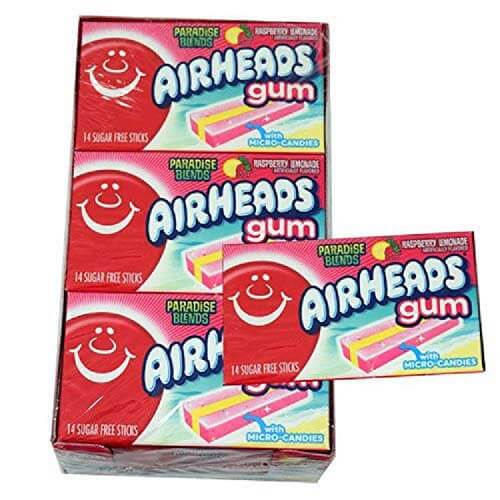 Airheads Raspberry Lemonade Gum Airheads Raspberry Lemonade Gum