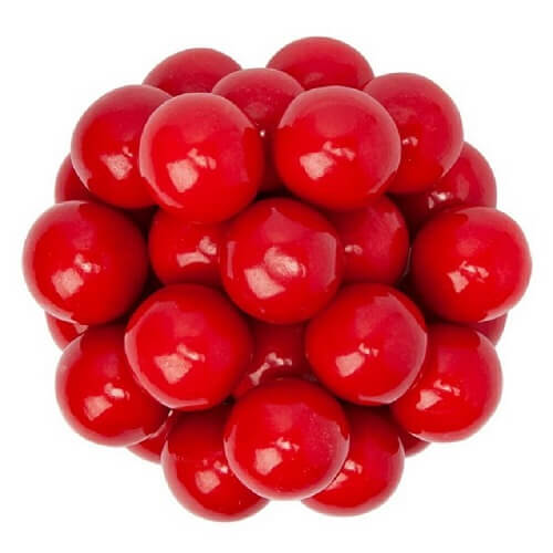 1/2 Inch Red Gumballs ~ 2lbs  1/2 Inch Red Gumballs ~ 2lbs