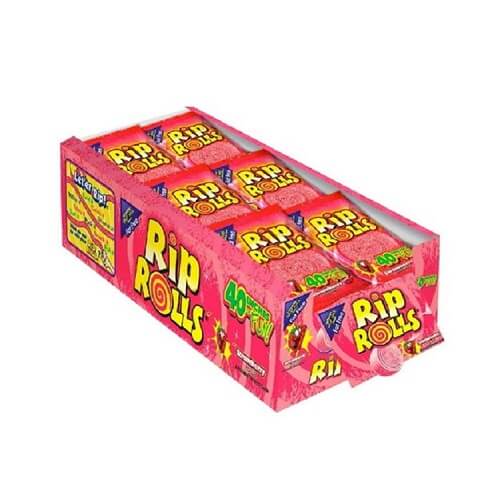 Strawberry Rip Rolls 24 Count  Strawberry Rip Rolls 24 Count