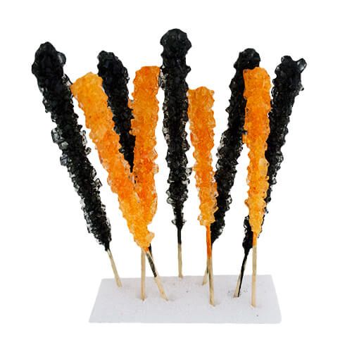 Halloween Rock Candy Sticks ~ 24 Count  Halloween Rock Candy Sticks ~ 24 Count