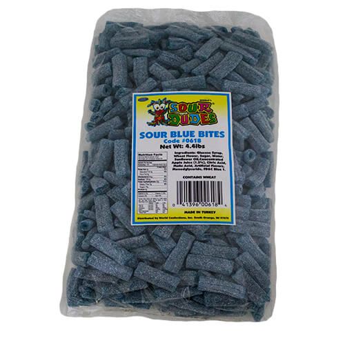Sour Dudes Blue Bites  Sour Dudes Blue Bites