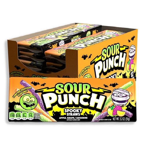 Sour Punch Spooky Straws Sour Punch Spooky Straws