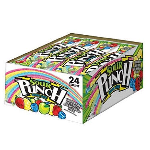 Sour Punch Straws Rainbow ~ 24ct  Sour Punch Straws Rainbow ~ 24ct
