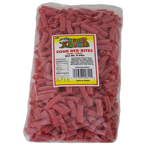 Sour Dudes Red Bites   Sour Dudes Red Bites
