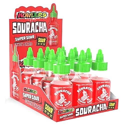 Howlers Souracha Super Sour Candy Sauce Howlers Souracha Super Sour Candy Sauce