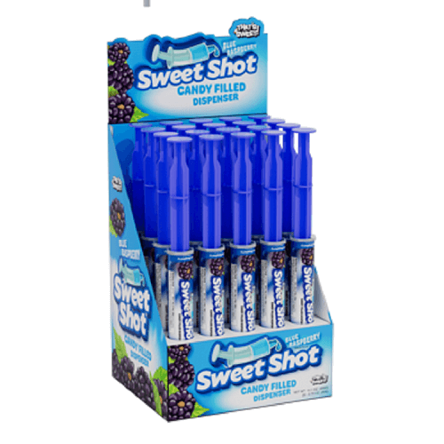 Sweet Shot Blue Raspberry Candy 20 Count Sweet Shot Blue Raspberry Candy 20 Count