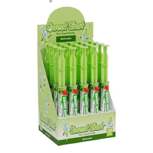 Sweet Shot Watermelon Candy 20 Count  Sweet Shot Watermelon Candy 20 Count