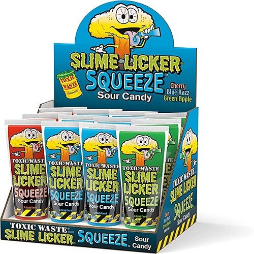 Toxic Waste Slime Licker Squeeze Candy Toxic Waste Slime Licker Squeeze Candy