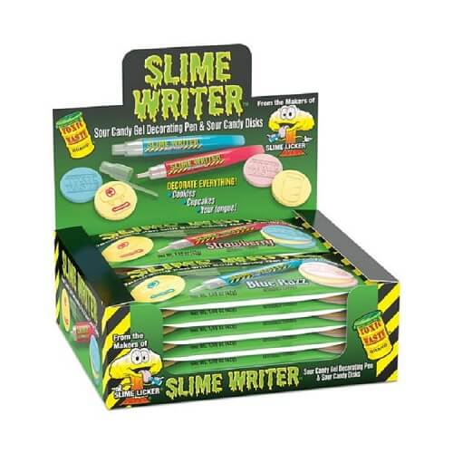 Toxic Waste Slime Writer Candy Pens - 12 Count Toxic Waste Slime Writer Candy Pens - 12 Count