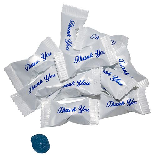 "Thank You" Blue Ice Crystals  "Thank You" Blue Ice Crystals