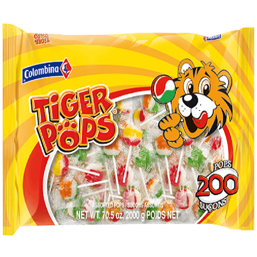 Tiger Pops 200ct Bag Tiger Pops 200ct Bag