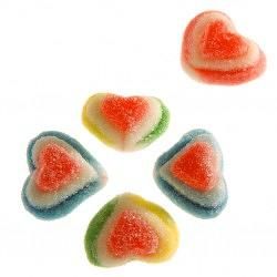 Triple Layered Gummi Hearts ~ 4.4lb Bag Triple Layered Gummi Hearts ~ 4.4lb Bag
