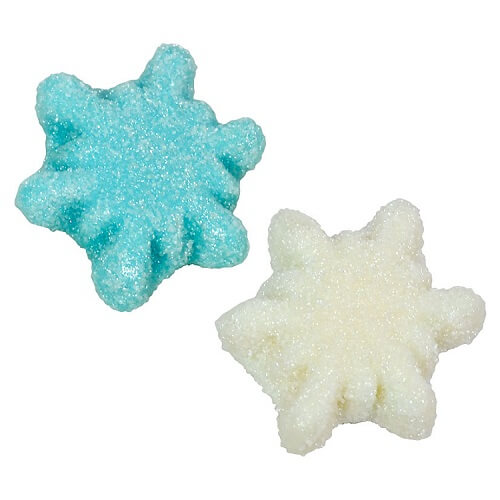 Vidal Gummi Glitter Snowflakes Vidal Gummi Glitter Snowflakes