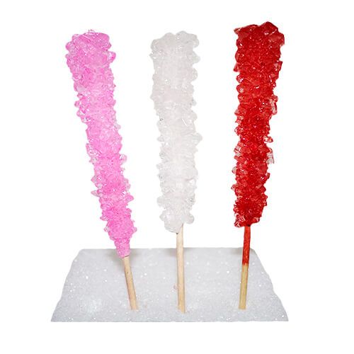 Valentine Rock Candy Sticks ~ 24 Count   Valentine Rock Candy Sticks ~ 24 Count