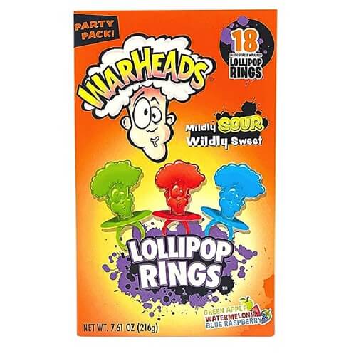 Warheads Ring Pops Warheads Ring Pops