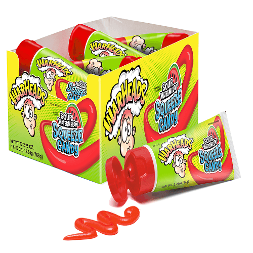 Warheads Sour Watermelon Squeeze Candy Warheads Sour Watermelon Squeeze Candy