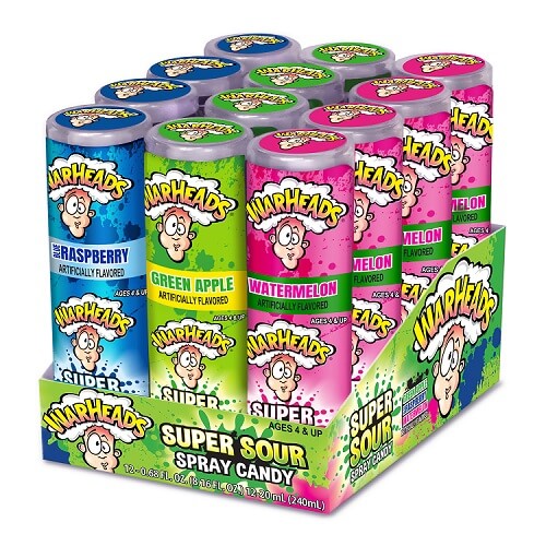 Warheads Super Sour Spray Candy Warheads Super Sour Spray Candy