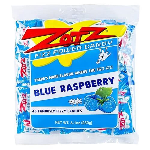 Zotz Blue Raspberry 46 Count Zotz Blue Raspberry 46 Count