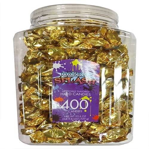 Albert's Color Splash Gold Hard Candy   Albert's Color Splash Gold Hard Candy