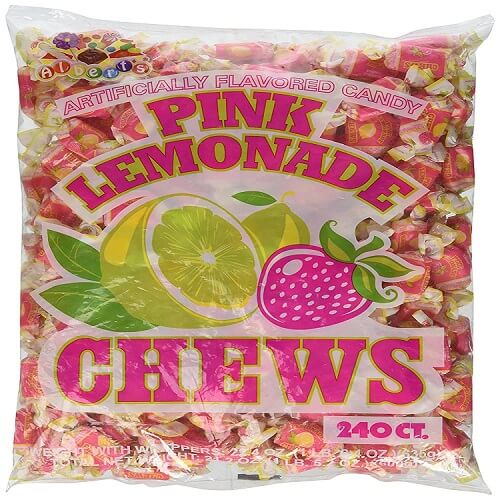 Alberts Pink Lemonade Fruit Chews  Alberts Pink Lemonade Fruit Chews