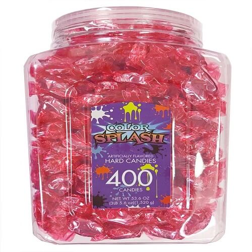 Albert's Color Splash Red Hard Candy  Albert's Color Splash Red Hard Candy