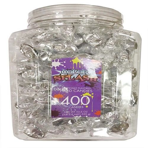 Albert's Color Splash Silver Hard Candy  Albert's Color Splash Silver Hard Candy