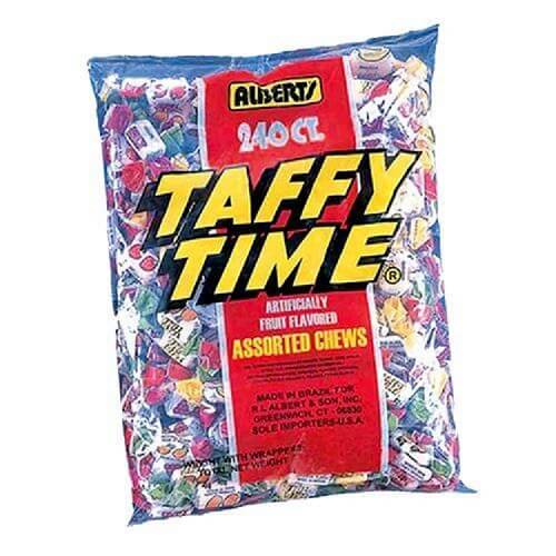 Alberts Taffy Time Fruit Chews   Alberts Taffy Time Fruit Chews