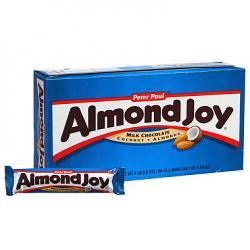 Almond Joy Candy Bar - 36ct.   Almond Joy Candy Bar - 36ct.