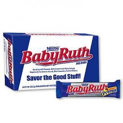 Baby Ruth Candy Bar - 24ct.  Baby Ruth Candy Bar - 24ct.