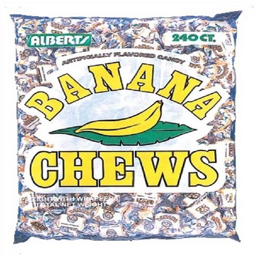 Alberts Banana Fruit Chews   Alberts Banana Fruit Chews