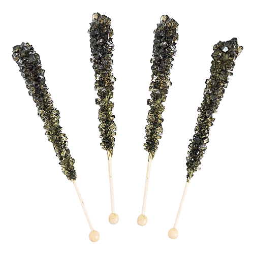 Black Cherry Rock Candy Sticks  Black Cherry Rock Candy Sticks