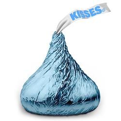 Hershey Blue Kisses 200 Count Bag Hershey Blue Kisses 200 Count Bag
