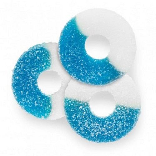 Albanese Blue Raspberry Gummi Rings ~ 4.5lb Bag Albanese Blue Raspberry Gummi Rings ~ 4.5lb Bag