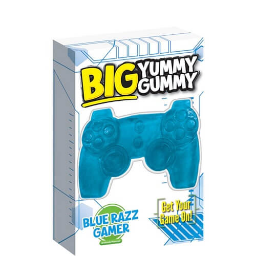 Big Yummy Gummy Blue Razz Gamer Big Yummy Gummy Blue Razz Gamer