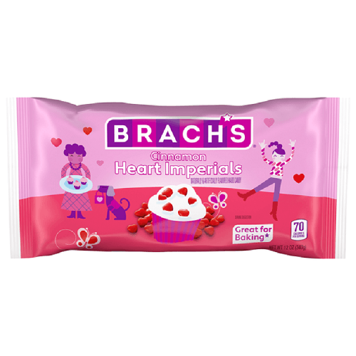 Brach's Cinnamon Heart Imperials  Brach's Cinnamon Heart Imperials