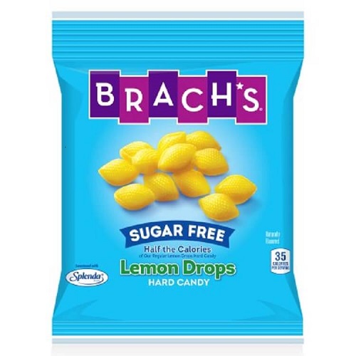 Brach's Sugar Free Lemon Drops ~ 12 - 3.5oz Bags  Brach's Sugar Free Lemon Drops ~ 12 - 3.5oz Bags