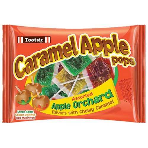 Tootsie Roll Assorted Apple Orchard Lollipops 20 Count  Tootsie Roll Assorted Apple Orchard Lollipops 20 Count